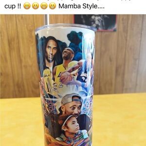 Colorful Sports-Themed 20oz Tumbler